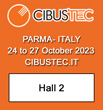Meet us at Cibustec 24 to 27 October 2023 Parma Italy