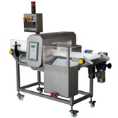 Pasticceria. Metaldetector industriale TUNN-AL per controlli di qualità su prodotti per pasticceria