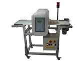 Food industry. Industrial metal detector for quality controls on bread and sweets