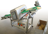 Pasta production: metal detector for quality checks on fresh pasta